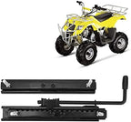 Vehicle Seat Slider Track, 2PCS Strong Strength Adjustable Seat Sliding Fit For Go Kart Four Wheel Off Road UTV