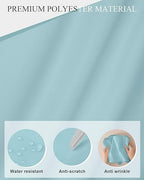 Packing Cubes 10 PCS, Mesh Breathable Luggage Organizers Bags, Packing Organizers, Durable Travel Essentials Bags Set, Travel