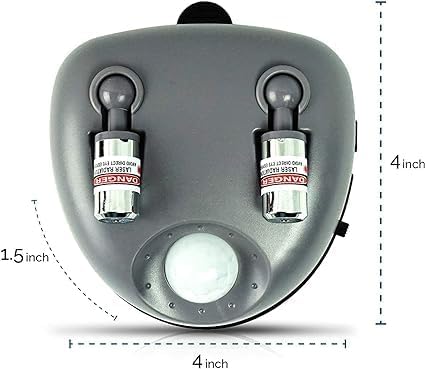 ZONETECH (Garage Parking Laser Guide, 4-Pack)