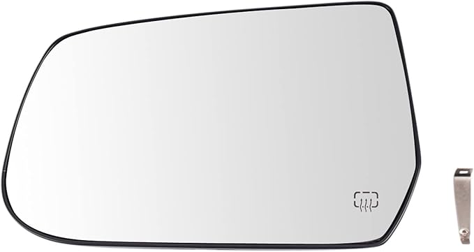 TRQ Power Heat Mirror Glass w Mounting Bracket Driver Side for Equinox Terrain