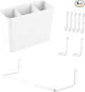 Keepo Pegboard Accessories, Peg Board Accessory Kit for Wall Organizer, Office Pegboard Accessories, Container, Racks, Hooks,