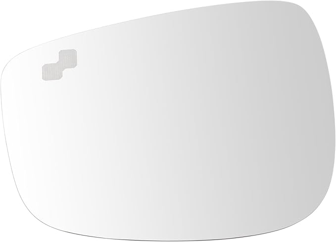 TRQ Driver Side Mirror Glass Non Heated Blind Spot For Factory Equipped Mirrors Compatible with 2016-2021 Mazda CX-3