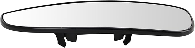 TRQ Driver Side Lower Mirror Glass Non Heated For Factory Equipped Mirrors Compatible with 2014-2024 Ram ProMaster 1500 2014-