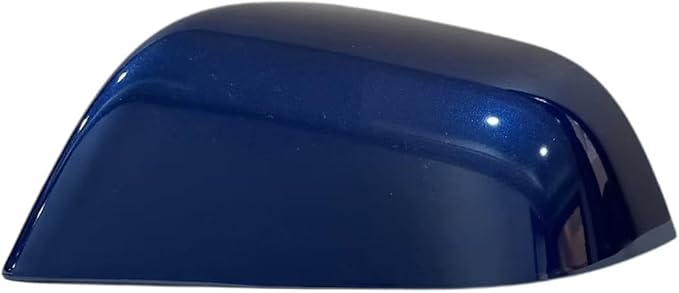 Compatible with Tesla Model 3 Side Mirror Cover Replacement 2017 2018 2019 2020 2021 2022 2023 2024, Left & Right Side Rearview Mirror Cover Cap for Model 3 Accessories(Blue) 2pcs