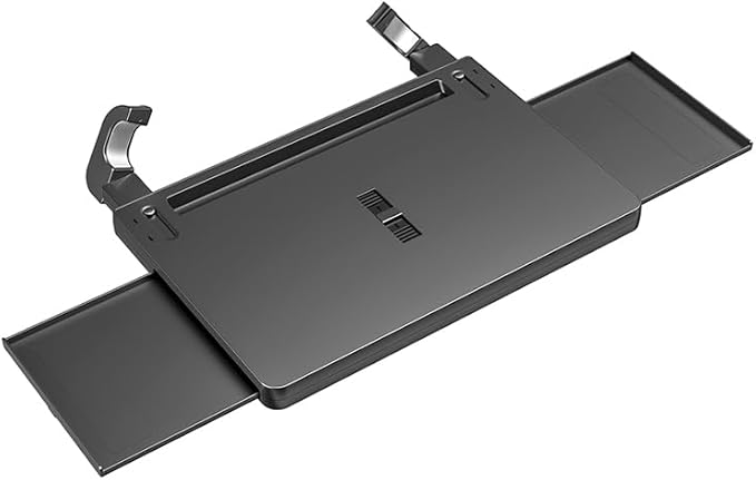 Wide Large Car Steering Wheel Tray, Car Mobile Desk, Cup Holder Tray, Laptop Table Tray, Made of eco-Friendly ABS, for Eat,Lunch,Working,Relaxing in Mid-Size Full-Size Sedan/SUV Pickup Truck