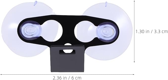 BESTOYARD Car Windshield Suction Cup Mount for Dashboard Camera with Adjustable Cradle Bracket Stable Suction Cup Holder for Vehicle Navigation Systems