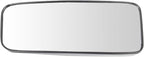 TRQ Driver Side Mirror Glass Heated Snap On Compatible with 2010-2018 Mercedes-Benz Sprinter 2500 Sprinter 3500 MB1324110