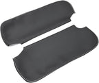 Black Car Sun Visor Cover, Left & Right Side Sun Visor Skin Pair Fits for Chevy Camaro 1993-2002, for Firebird 1993-2002 (Skin Only)