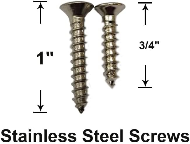 QCAA Solid Brass Extra Heavy Closet Pole Socket Set, 1-1/2 inch, with Stainless Screws, White, 2 Pairs, Made in Taiwan