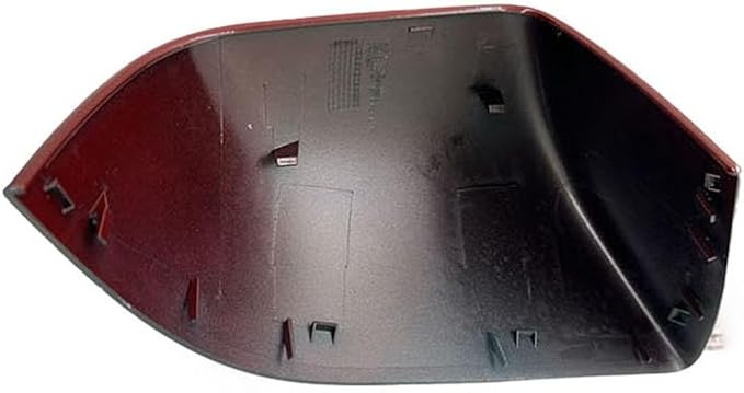 Compatible with Tesla Model 3 Side Mirror Cover Replacement 2017 2018 2019 2020 2021 2022 2023 2024 2025, Left Side Rearview Mirror Cover Cap for Model 3 Accessories(red)