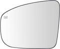 TRQ Driver Side Heated Mirror Glass with Backing Plate fits 2013-2016 Nissan Pathfinder