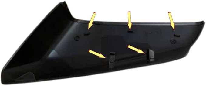 For Chevy Chevrolet Malibu Side Mirror Cover Cap 2016 2017 2018 2019 2020 2021 2022 2023 Matte Black ABS Plastic Textured Passenger Driver Rear View Mirror Covers Caps Replacement 84026842 84026841