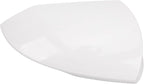Side Mirror Cover Cap Unpainted White Rearview Wing Mirror Cap Weather Replacement for Hyundai Elantra 2021 to 2023 (Right)