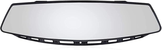 Verivue Universal Panoramic 12-Inch Rear View Mirror, Anti-Glare Wide Angle Car Mirror, Rearview Mirrors Accessory for Baby Rear-Facing, Tint flat Mirrors for Cars and SUVs.