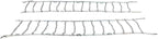 Mytee Products (2 Pack/Set of 4 22.5" Twist Link Snow Tire Chain for Semi Trucks - Emergency Tire Traction Chain - Snow Blowe