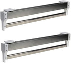Pull-Out Clothes Rail,Extendable Pull Out Closet Rod - Wardrobe Pull-Out Trousers Rack, Adjustable 30-80cm Wardrobe Rail Clot
