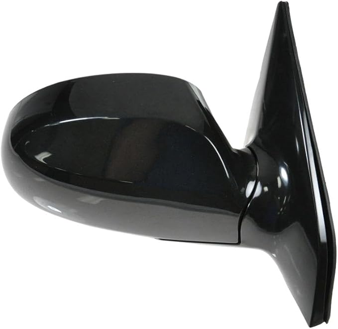 TRQ 2 Piece Driver and Passenger Side Mirror Assembly Set Electric Adjustment Heated No Memory Black Compatible with 2004-200