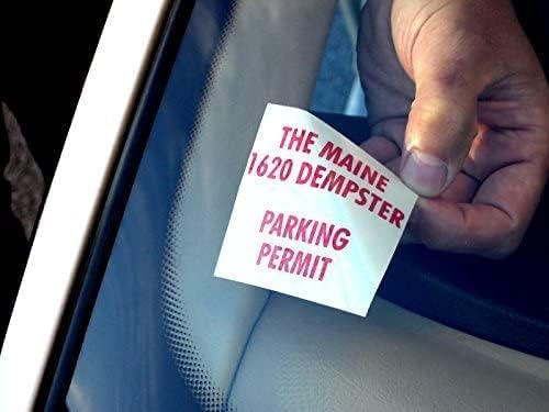 STICKER SHIELD - Windshield Sticker Applicator for Easy Application, Removal and Re-Application from Car to Car - 4 inch x 6 