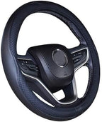 Mayco Bell Large Size Steering Wheel Cover Anti-Slip,Safety,Soft,Breathable,Durable,Full Surround,Comfortable Grip Microfiber