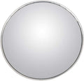 2Pcs 3 Inch Non-Adjustable Large Stick-On Convex Blind Spot Mirror, HD Glass Big Round Rear View, Strong Adhesive for Car, Van, SUV and Trucks (3"(75mm), Frameless)