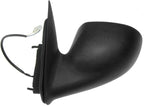 TRQ 2 Piece Driver and Passenger Side Mirror Assembly Set Electric Adjustment Non-Heated No Memory Textured Compatible with 2