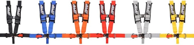 5 Point Harness with 3″ Belts Black By PRP SB5.3