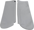 Car Sun Visor Cover Pair Fit for Chevy Tahoe Suburban Yukon 1995-1999, Microfiber Leather, Gray