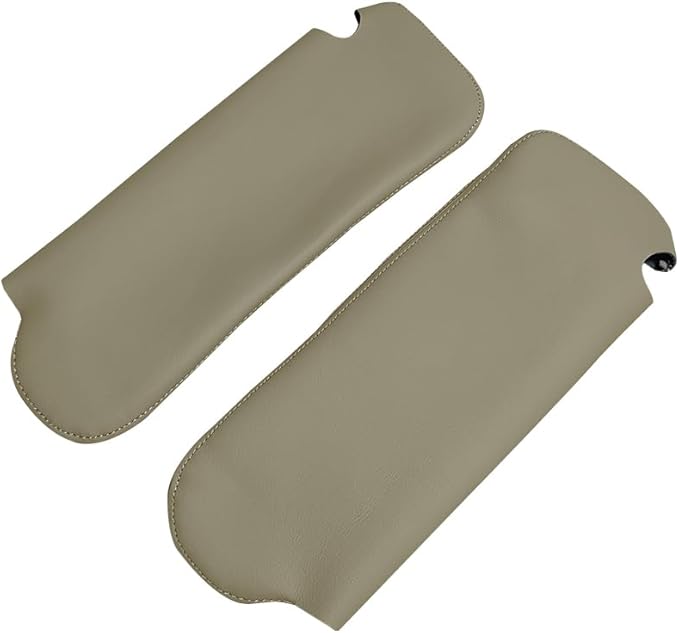 Driver Passenger Sun Visor Replacement Cover for Toyota 4Runner Tan 1996 1997 1998 1999 2000 2001 2002