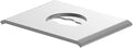Kable Kontrol Square Splice Washer 2 Pcs Washer Brackets, Wire Mesh Tray Cable Management Rack Cords Organizer, Zinc Plated S