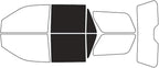 Rvinyl Window Tint Kit Compatible with Ford Expedition 2018-2024 - Black 5% - Single Ply No Bubble Film - Do it Yourself Vehicle Back Precut Kit
