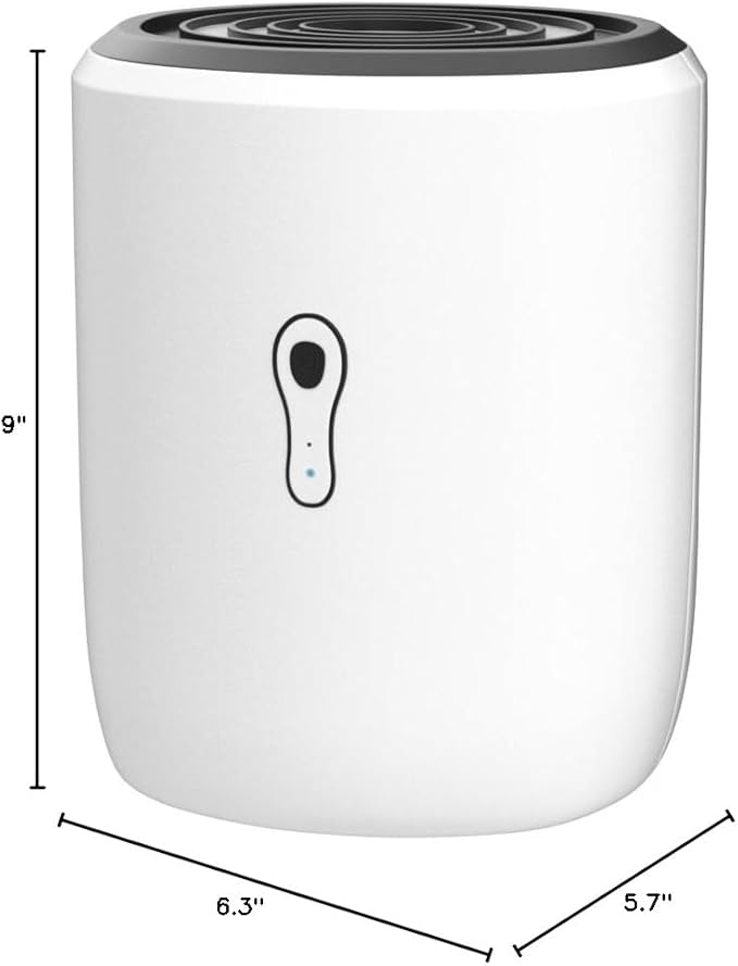 Dehumidifiers for Home 27oz(800ml) Small Auto Shut off Dehumidifiers with Drain Hose,Portable Ultra Quiet Mini Dehumidifier