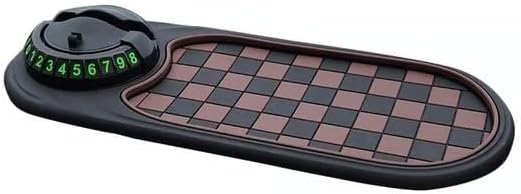 Sakerplus Multifunctional Car Anti-Slip Mat, Rotatable Anti Skid Car Dashboard Pad,Auto Phone Holder-Universal Non-Slip Car M