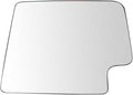 TRQ Right Mirror Glass Compatible with 2020-2023 Chevrolet 2020-2023 GMC