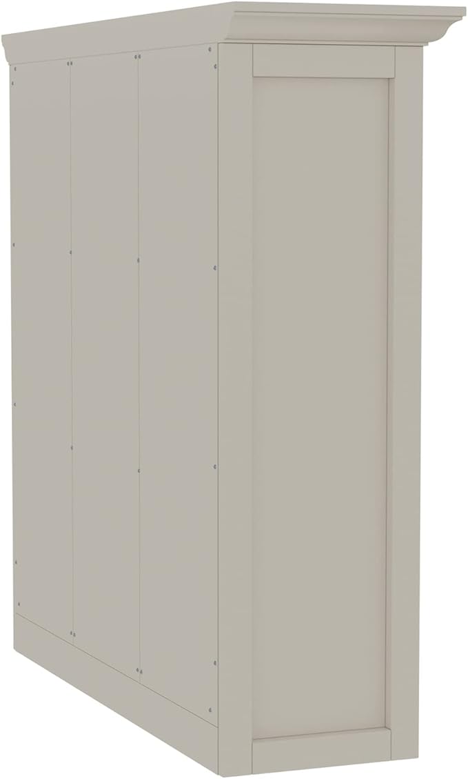 OSCHF Wooden Cube Shelf Bookcase - Modern 3 Tiers Floorstanding Open Bookshelf with Base for Home and Office, 9 Cubes Storage