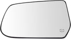 TRQ Power Heat Mirror Glass w Mounting Bracket Driver Side for Equinox Terrain