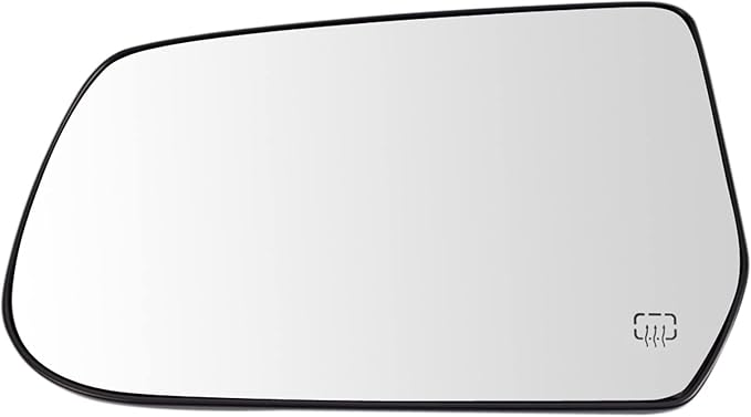 TRQ Power Heat Mirror Glass w Mounting Bracket Driver Side for Equinox Terrain