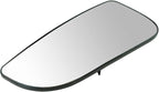 TRQ Driver Side Mirror Glass Heated with Spotter Glass Compatible with 2011-2022 Ram 1500 2011-2018 Ram 2500 3500 4500 5500 2