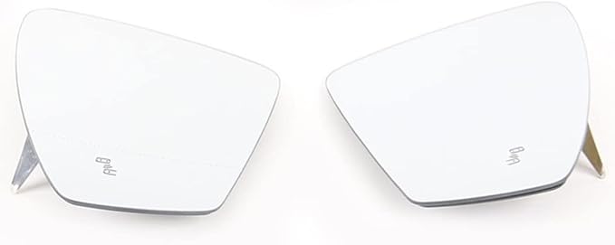 Left&Right Exterior Wing Mirror Glass Heater Blind Spot Detection Kit Fit Compatible with VW Tiguan Allspace 2018 5NN857521A 