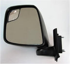 TRQ 2 Piece Driver and Passenger Side Mirror Assembly Set Electric Adjustment Heated No Memory Textured Compatible with 2015-