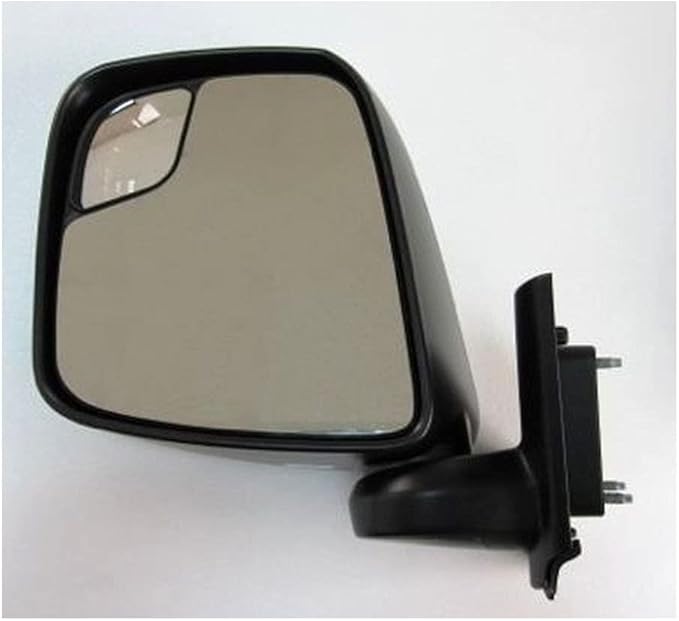 TRQ 2 Piece Driver and Passenger Side Mirror Assembly Set Electric Adjustment Heated No Memory Textured Compatible with 2015-