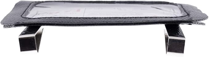 United Pacific C5029 Classic Vintage Style Sun Visor Registration Holder/Visor Clip, Sun Visor Accessory, Synthetic Material w/Clear Window - ONE Unit