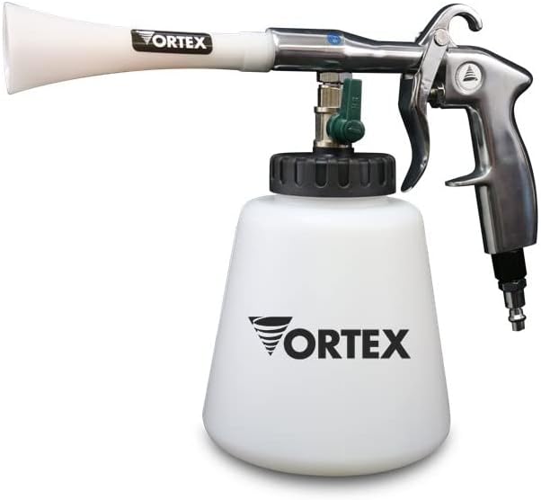 HI-TECH Vortex I Air Cleaning Gun – Deep Cleans Auto Interiors & Exteriors – Compressed Air Powered – Car Detailing Tool for 