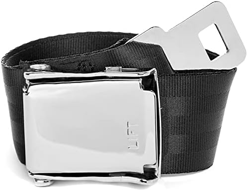 2 Mirone Adjustable Airplane Seat Belt Extenders Seatbelt Extension for All Airlines (7-32 Inch), E-9 Safety Certified (Type A & B)