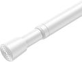 AIZESI Spring Tension Curtain Rod 32 to 58 inch Adjustable Curtain Rods No Drilling Expandable Spring Loaded Curtain Rod for 