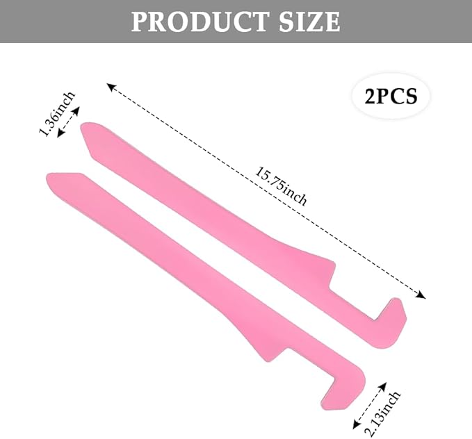 2PCS Car Seat Gap Filler,Super Flexible Car Side Seat Gap Filler Car interior Accessories,Universal CCar Organizer Between Seats for Tightly Filling Seat Gaps (Pink)……