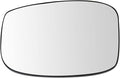 TRQ Driver Side Mirror Glass Heated For Factory Equipped & Aftermarket Mirrors Compatible with 2018-2019 Honda Odyssey