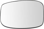 TRQ Driver Side Mirror Glass Heated For Factory Equipped & Aftermarket Mirrors Compatible with 2018-2019 Honda Odyssey
