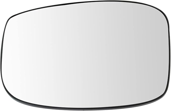 TRQ Driver Side Mirror Glass Heated For Factory Equipped & Aftermarket Mirrors Compatible with 2018-2019 Honda Odyssey