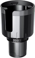 Universal Cup Holder Expander | 65-108mm Adjustable Car Adapter | Non-Slip Base for Bottles, Mugs & Handled Cups | Fit for Truck, RV, SUV, Car, Boat