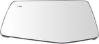 TRQ Driver Side Mirror Glass Heated Blind Spot Detection Compatible with 2019-2020 Chevrolet Silverado 1500 GMC Sierra 1500 G